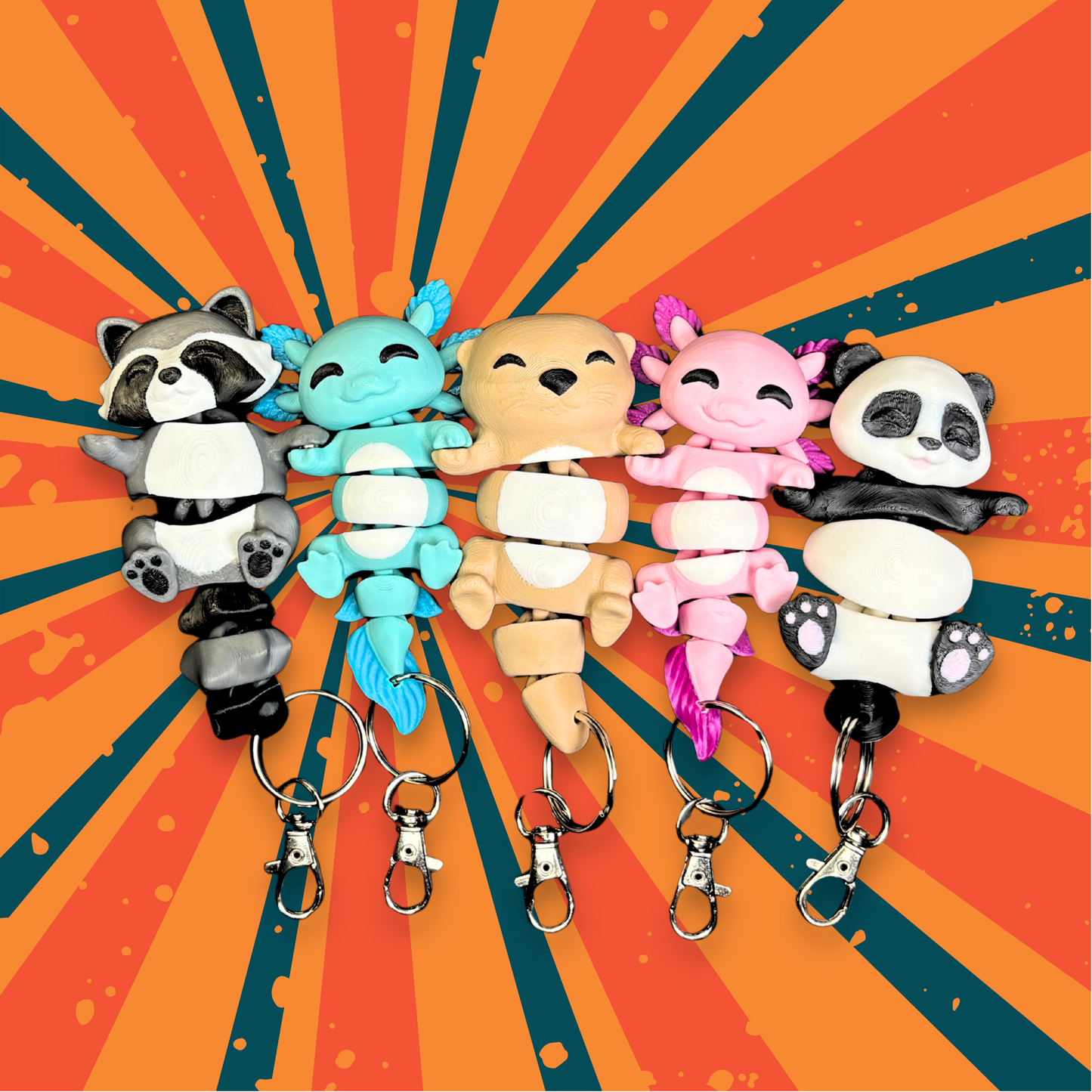 Otis the Otter | Friends Forever Hand-Holding Keychain Cuties