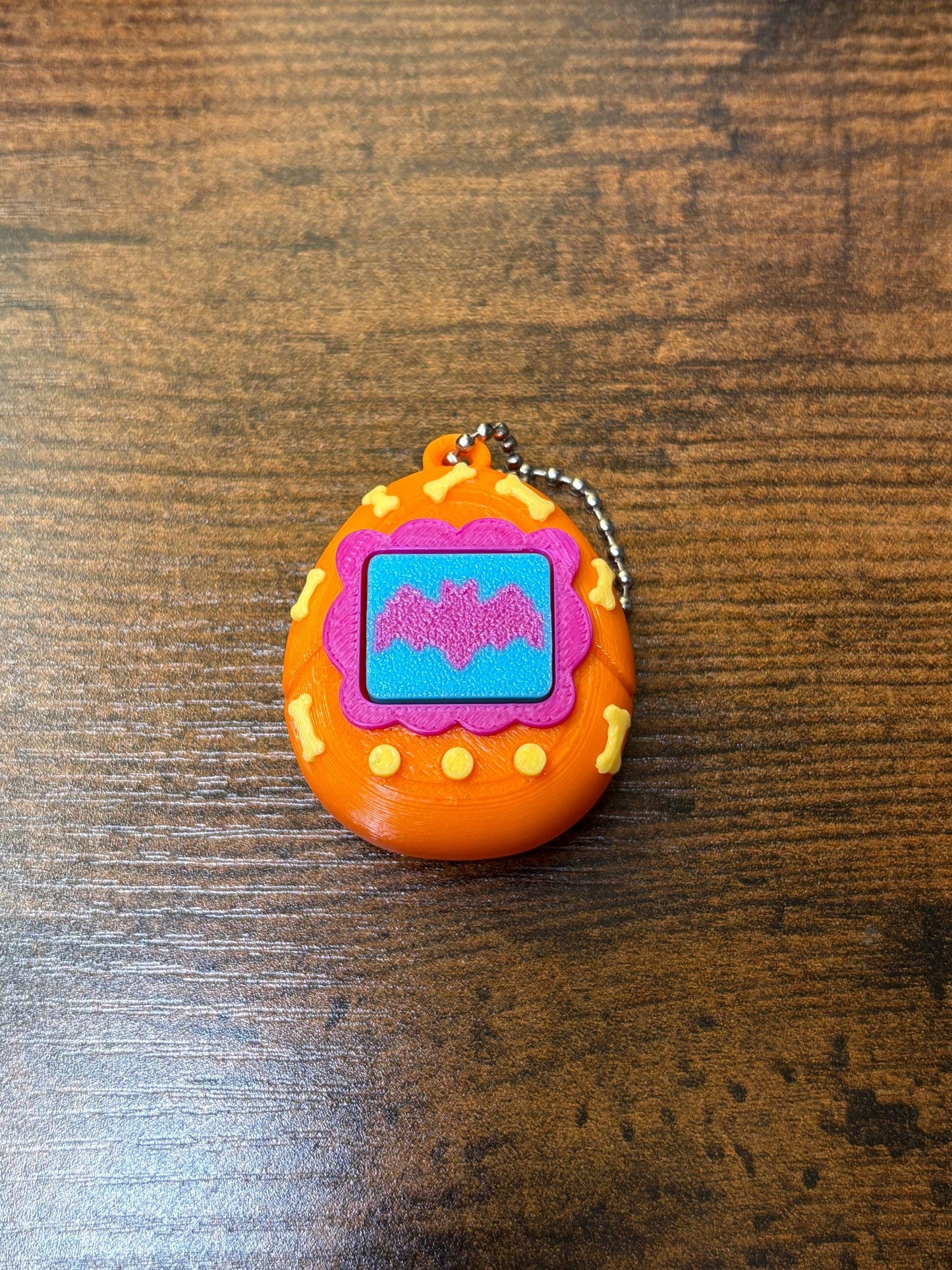 Custom Built Halloween V-Pet Fidget Clicker - Clicky and Spooky Tamagatchi