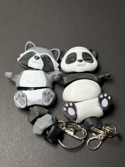 Friends Forever - Hand-Holding Keychain Animals | Buddy Keychains