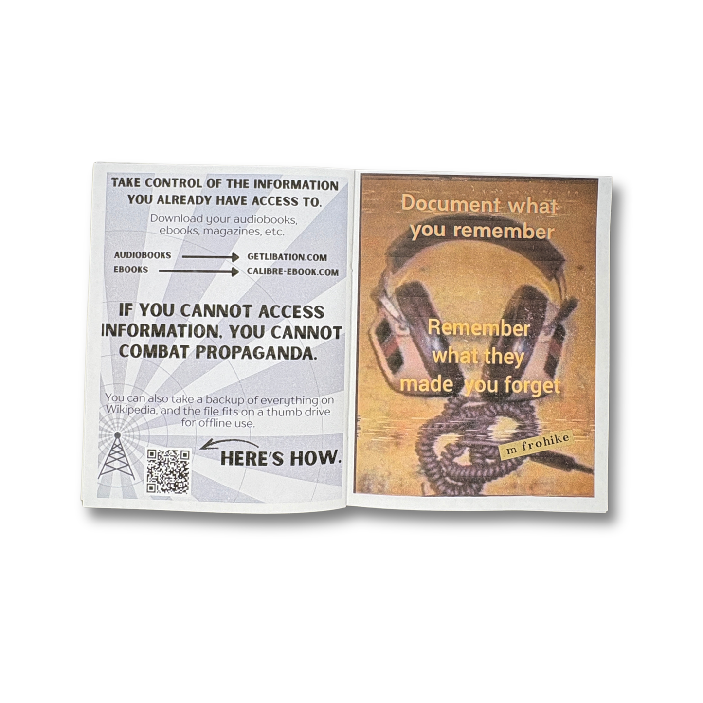You Are Not Immune to Propaganda. - Zine
