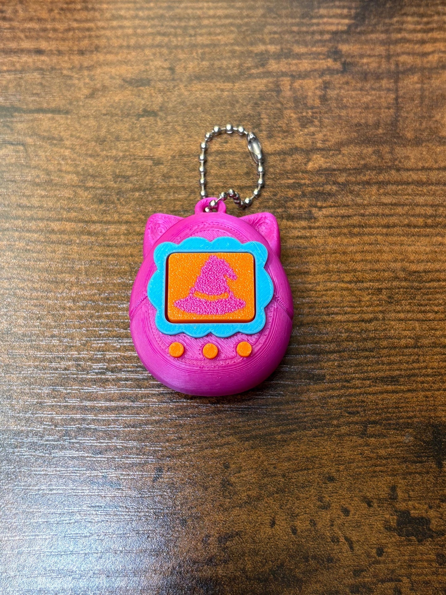 Custom Built Halloween V-Pet Fidget Clicker - Clicky and Spooky Tamagatchi