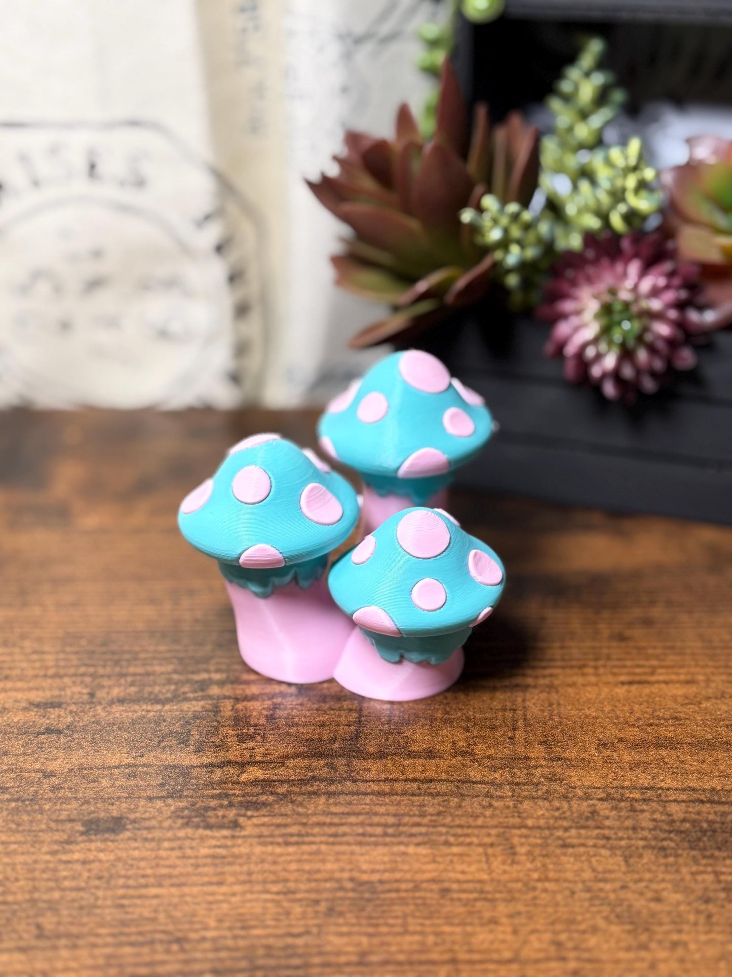 Mushroom Cluster Clicky Fidget Toy | Mushy Clicker | Toadstool Desk Fidget
