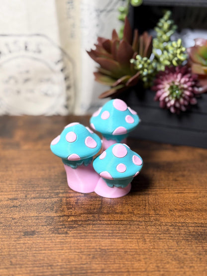 Mushroom Cluster Clicky Fidget Toy | Mushy Clicker | Toadstool Desk Fidget