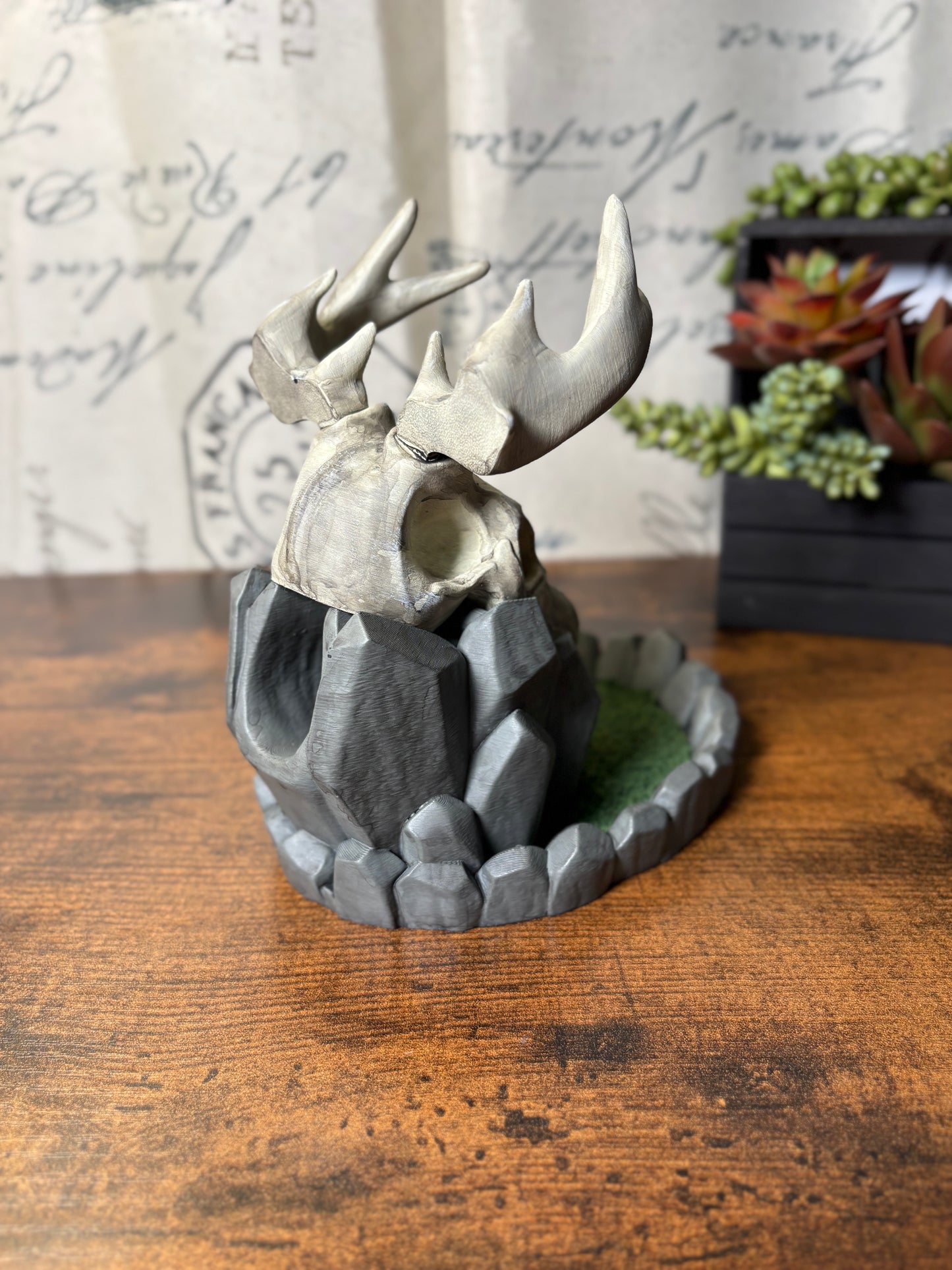 Deer Skull Dice Tower
