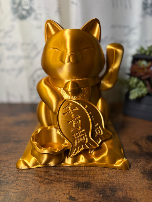 Maneki Neko, Lucky Cat Dice Dispenser