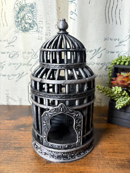 Antique Bird Cage Dice Tower and Dice Jail