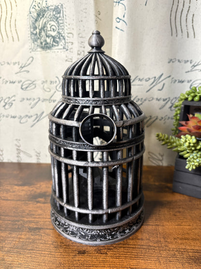 Antique Bird Cage Dice Tower and Dice Jail