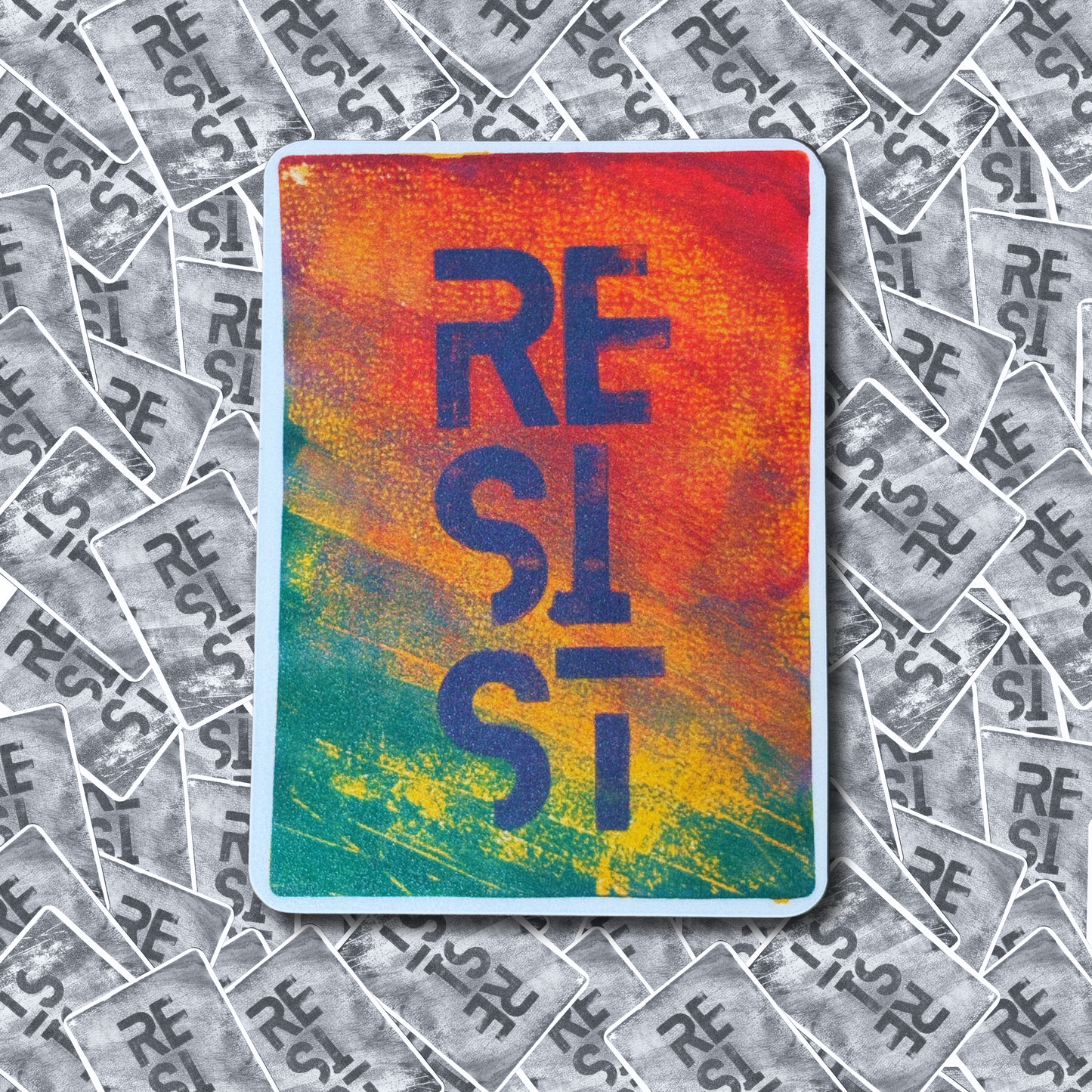 RESIST Art Print Sticker