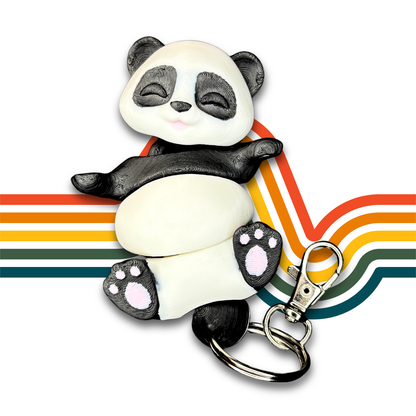 Peng the Panda | Friends Forever Hand-Holding Keychain Cuties