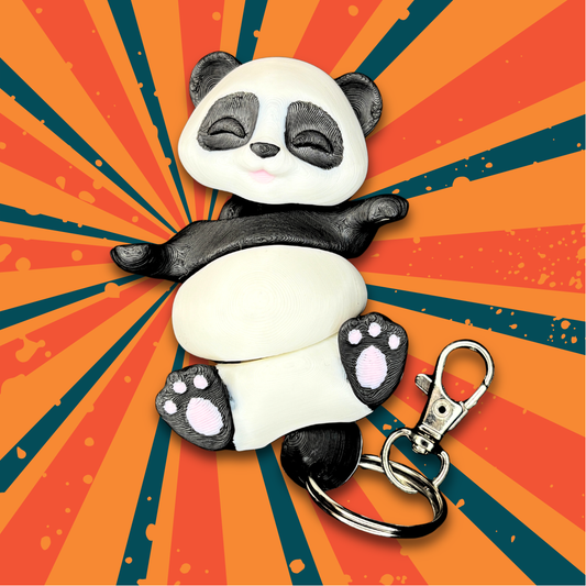 Peng the Panda | Friends Forever Hand-Holding Keychain Cuties