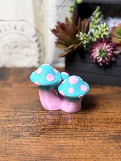 Mushroom Cluster Clicky Fidget Toy | Mushy Clicker | Toadstool Desk Fidget