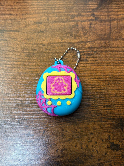 Custom Built Halloween V-Pet Fidget Clicker - Clicky and Spooky Tamagatchi