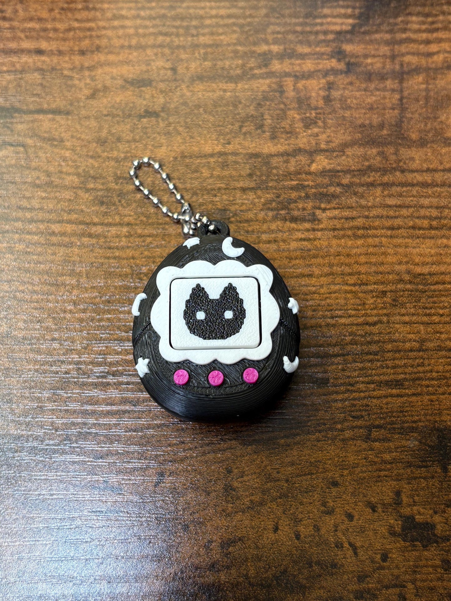Custom Built Halloween V-Pet Fidget Clicker - Clicky and Spooky Tamagatchi