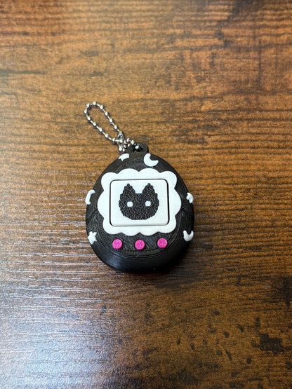 Custom Built Halloween V-Pet Fidget Clicker - Clicky and Spooky Tamagatchi