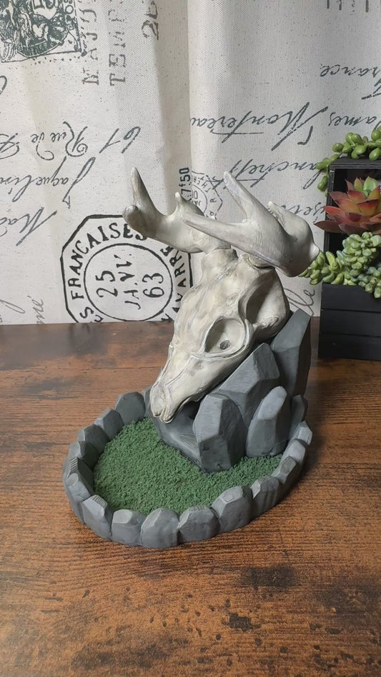 Deer Skull Dice Tower